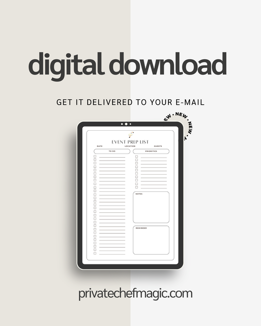 Magic Prep List - Your Personal Guide To Professional Prep